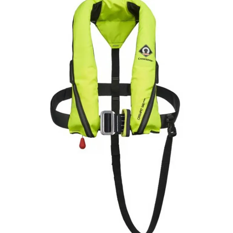 Gilet De Sauvetage Crewsaver Crewfit 165N Sport Automatique Avec Harnais - Jaune