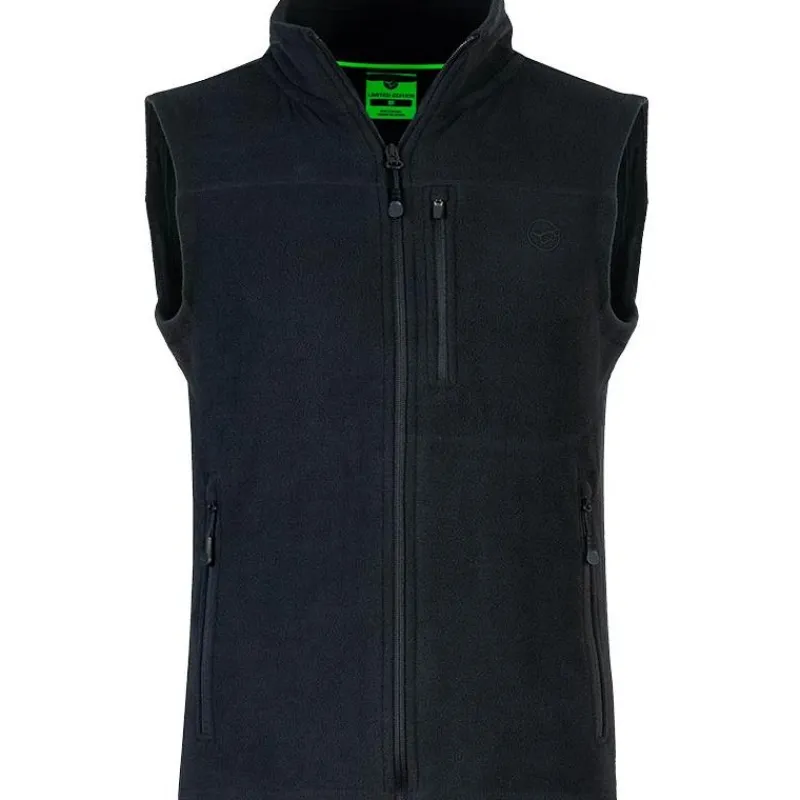 Korda Gilet Sans Manche Homme Le Fleece - Noir * Sweats & Polaires
