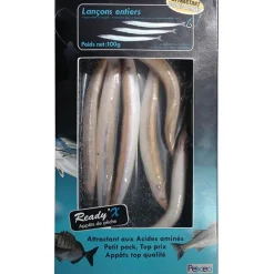 Pexeo Grands Lançons Entiers Surgelés Ready'x * Appâts Naturels - Amorces