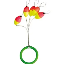 Autain Guide Fil Indicateur Fluo Oval Bicolore - Par 5 * Petit Matériel