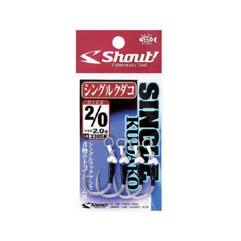 Shout Hamecon Assist Hook Single Kudako * Hameçons