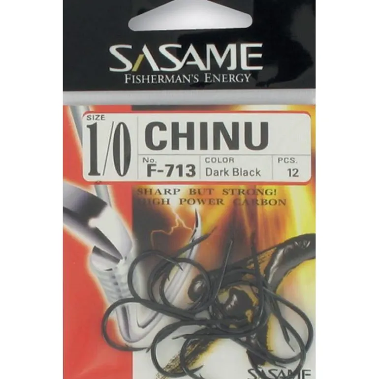 Hamecon Sasame Chinu Dark Black Hook