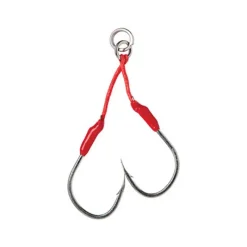 Savage Gear Hameçon Assist Bloody Assist Hook J Double Asymmetric * Hameçons