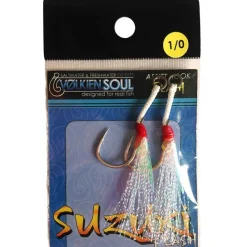 Volkien Hameçon Assist Suzuki Flash - Par 2 * Hameçons