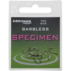 Drennan Hameçon Specimen Barbless * Feeder