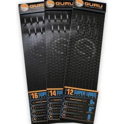 Guru Hameçon Monté Super Lwgs Pole Rigs 6” * Feeder
