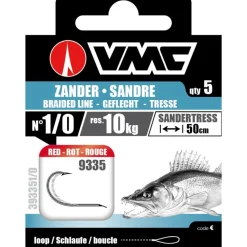 VMC Hameçon Monté Zander Braid * Fils - Tresses - Bdl Carnassier