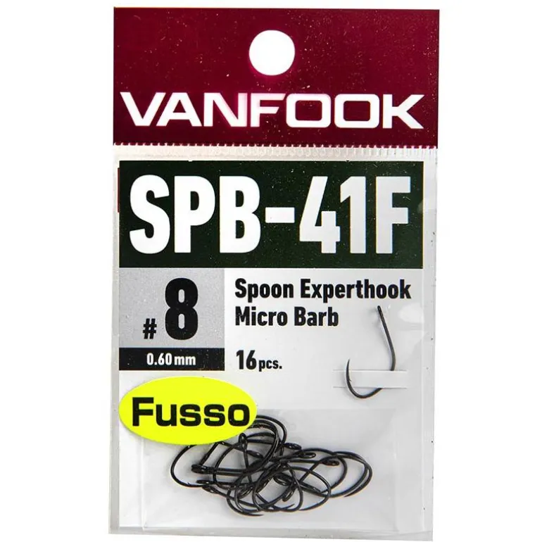 Hameçon Simple Vanfook Spoon Experthook Spb-41F - Par 16