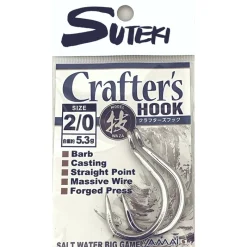 Yamai Suteki Hameçon Simple Crafter's Hook - Par 2 * Hameçons