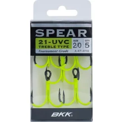Hameçon Triple Bkk Spear-21 Uvc