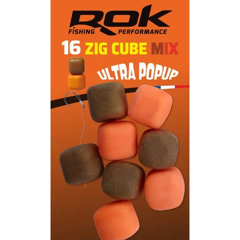 Hookbait Rok Fishing Zig Cube Mix