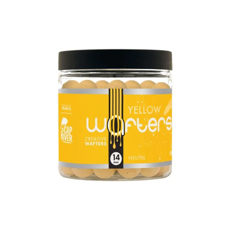 Cap River Hookbaits Wafters Neutre * Appâts Carpe