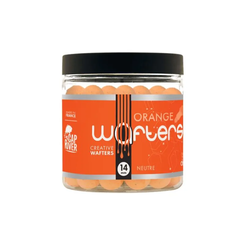 Cap River Hookbaits Wafters Neutre * Appâts Carpe