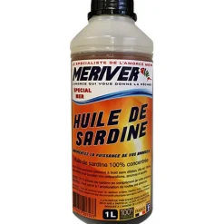 Meriver Huile De Sardine 1% Concentre * Appâts Naturels - Amorces