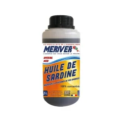 Meriver Huile De Sardine 1% Concentre Eco * Appâts Naturels - Amorces