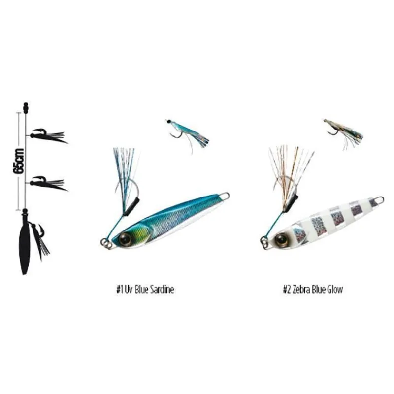 Hayabusa Jig Jigging Sabiki Ex450 * Lignes Montées