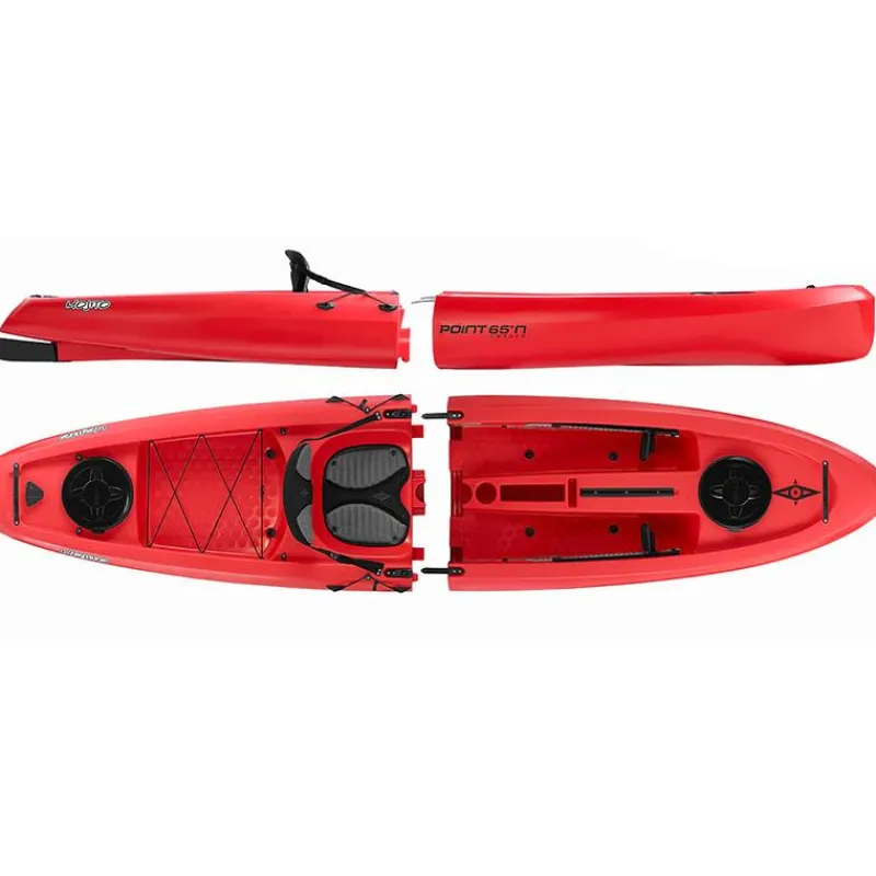 Point 65°N Kayak Mojito Solo Sit-On-Top Modulable * Canoës & Kayaks De Pêche