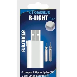 Flashmer Kit Chargeur R-Light Pour Piles Rechargeables * Bivouac