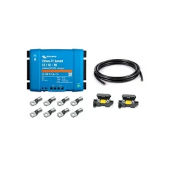 Victron Energy Kit Complet Chargeur Orion Smart 12V 18A Recharge Batterie Auxiliaire Depuis Alternateur * Moteurs Thermiques Bateau|Batteries & Chargeurs