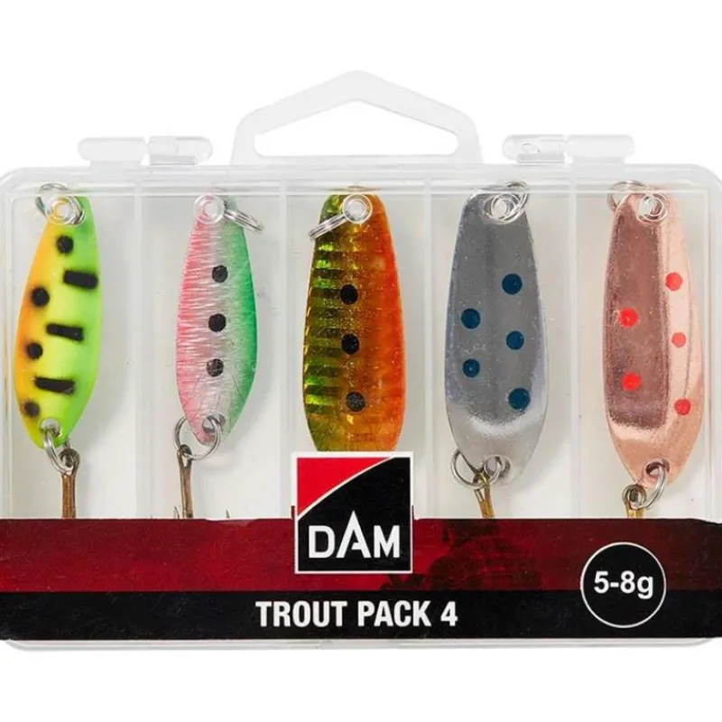DAM Kit Cuiller Ondulante Trout Pack 4 * Cadeaux & Décoration|Cadeaux & Décoration