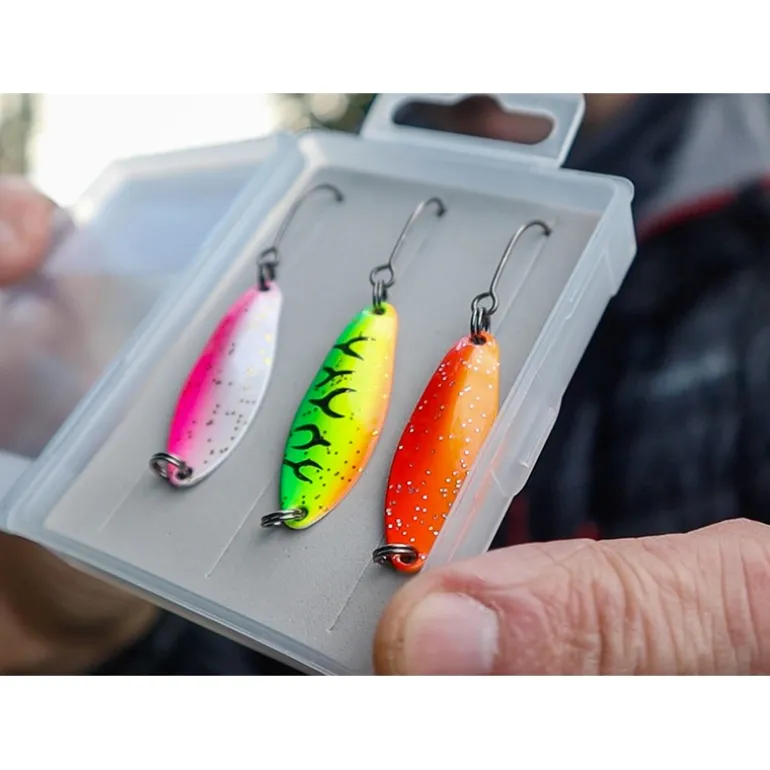 Kit Cuiller Ondulante Zebco Target Fish Ultra Light Trout Spoon