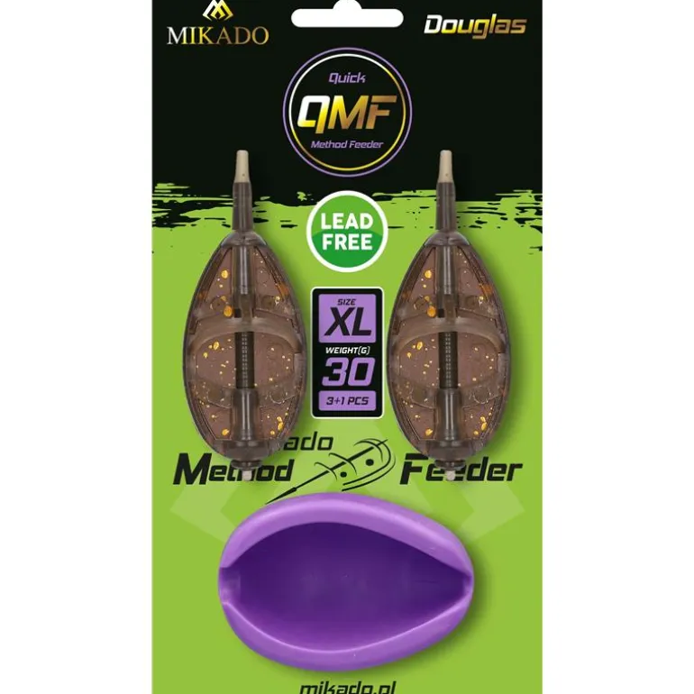 Kit Feeder Mikado Method Feeder ”Douglas” Q.M.F. Set Xl Complet + Moule