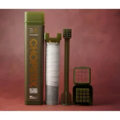 Kit Filet Soluble One More Cast Chopstix Bait Chopping Fade Pva Mesh System Avec Cutter