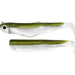 Fiiish Kit Leurre Souple Arme Combo Black Minnow 90 + Tete Plombee Shore * Leurres Carnassiers|Leurres Mer