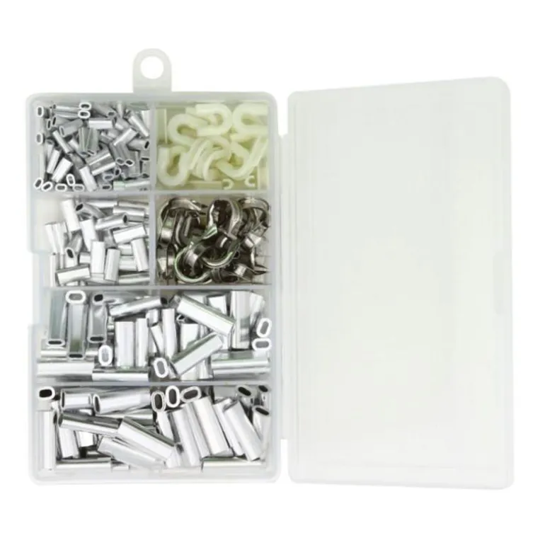Kit Montage Explorer Tackle Sleeve Simples Ovales Alu + Cosses