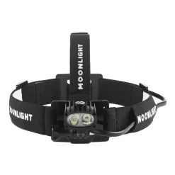 MOONLIGHT Lampe Frontale Bright As Day 800 Ultra Pack Avec Une Batterie Supplémentaire * Matériel Surf