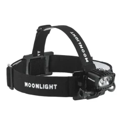 MOONLIGHT Lampe Frontale Bright As Day 800 Ultra Pack Avec Une Batterie Supplémentaire * Matériel Surf