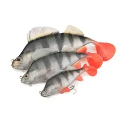 Fox Rage Leurre Souple Armé Ultra-Realistic Perch Replicant * Leurres Carnassiers
