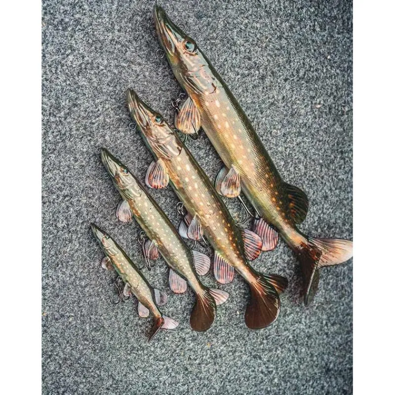 Fox Rage Leurre Souple Armé Ultra-Realistic Pike Replicant * Leurres Carnassiers