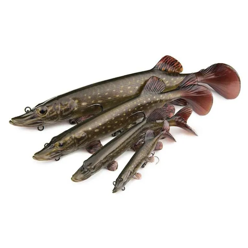 Fox Rage Leurre Souple Armé Ultra-Realistic Pike Replicant * Leurres Carnassiers