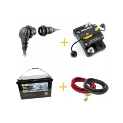 Minn Kota Pour Installation Moteurs Électrique Montage Avant 112Lbs * Batteries & Chargeurs