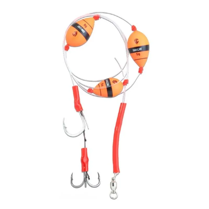 UniCat Montage Weightless Bait Gt-41 Rig * Montage Silure