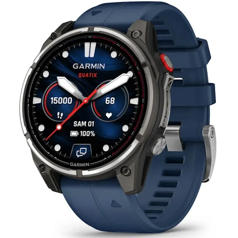Montre Connectée Gps Garmin Quatix 8 Pro Avec Écran Amoled