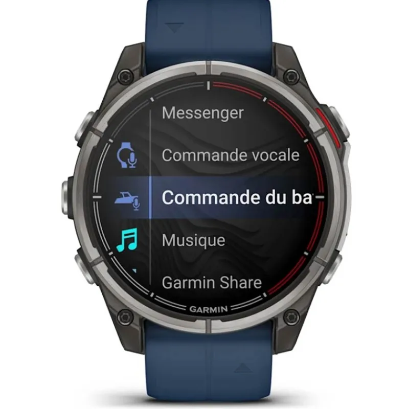 Garmin Montre Connectée Gps Quatix 8 Avec Écran Amoled * Sondeurs & Gps|Sondeurs & Gps