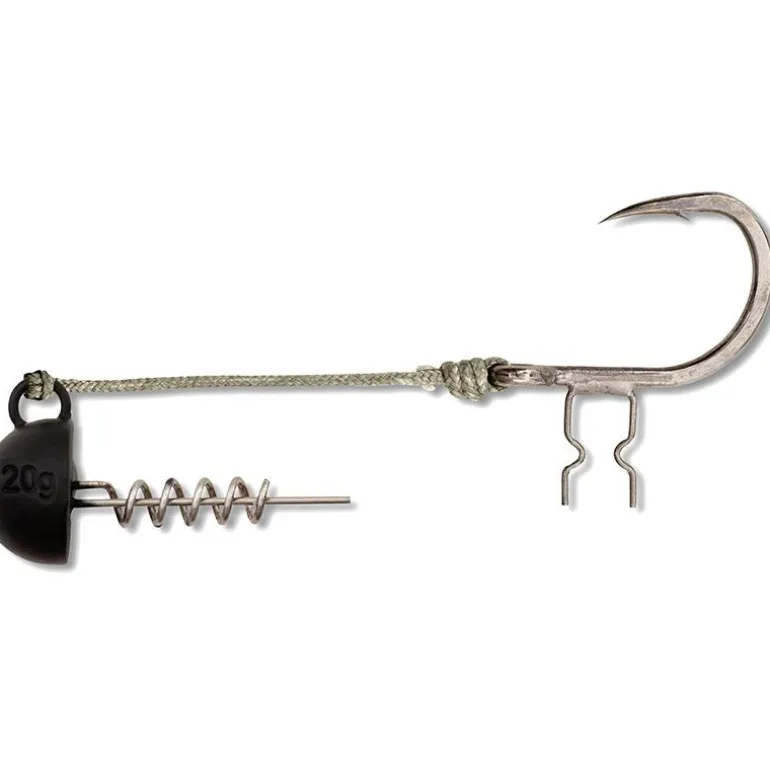 Monture Black Cat Shad Claw Rig