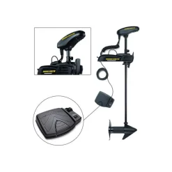 Minn Kota Moteur Electrique Powerdrive Bt - 55Lbs - Avec Pedale * Moteurs Électriques Bateau