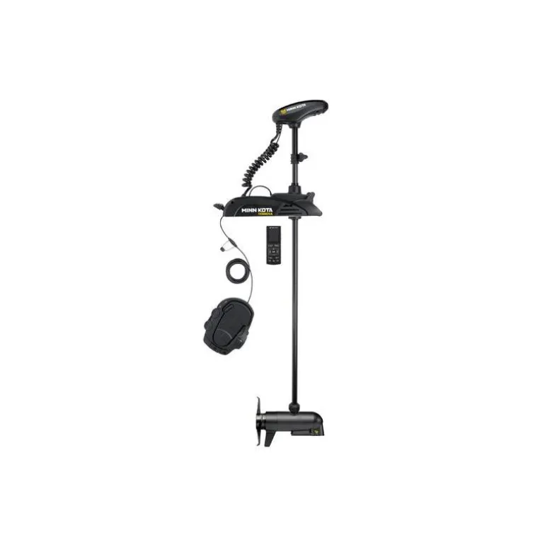 Moteur Electrique Minn Kota Terrova 80Lbs Gps Avec Télécommande Wireless Pédale Et Sonde Intégrée Mdi+