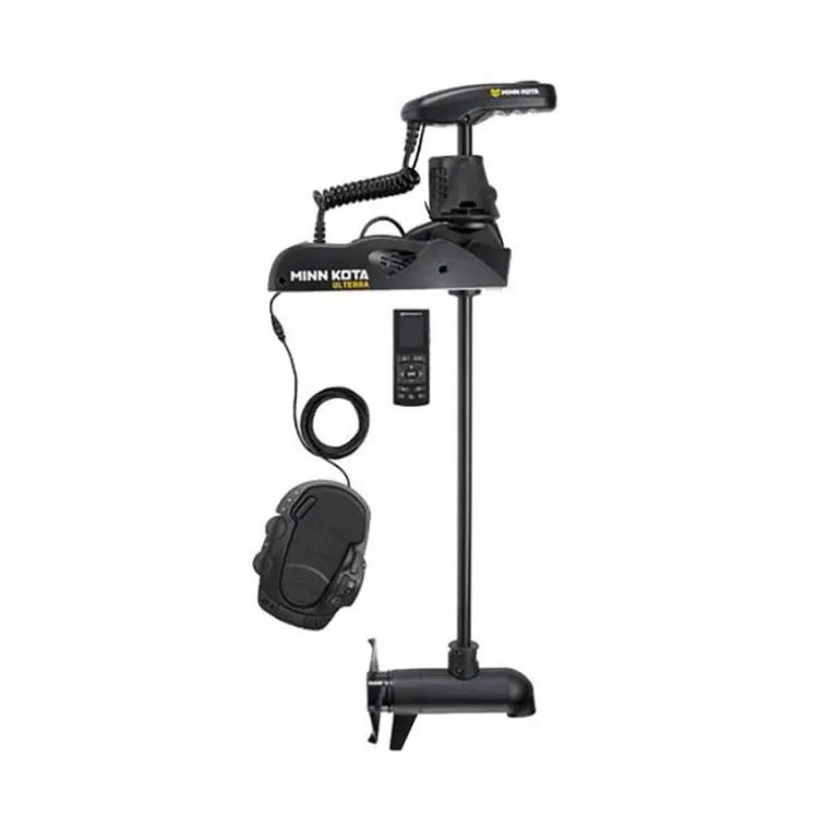 Moteur Electrique Minn Kota Ulterra 80Lbs Gps Avec Télécommande Wireless Avec Pédale Et Sonde Intégrée Mdi+