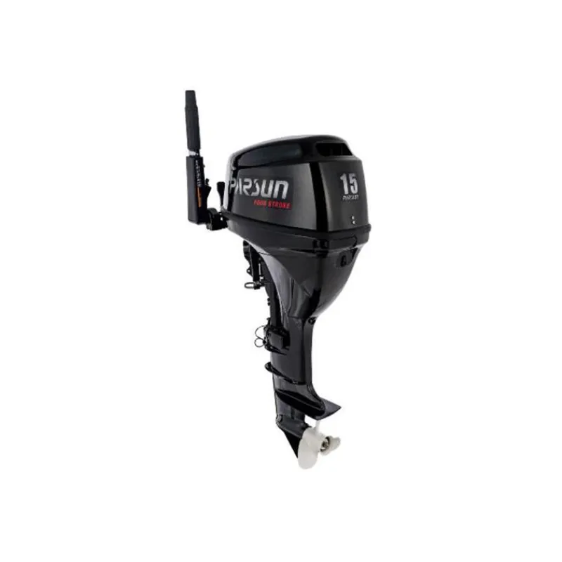 Parsun Moteur Thermique F15bws - 15Cv - Arbre Court Barre Franche Demarrage Electrique * Moteurs Thermiques Bateau