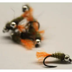 Vesuna Mouche Nymphe N°4 Bille Tungstene * Mouches