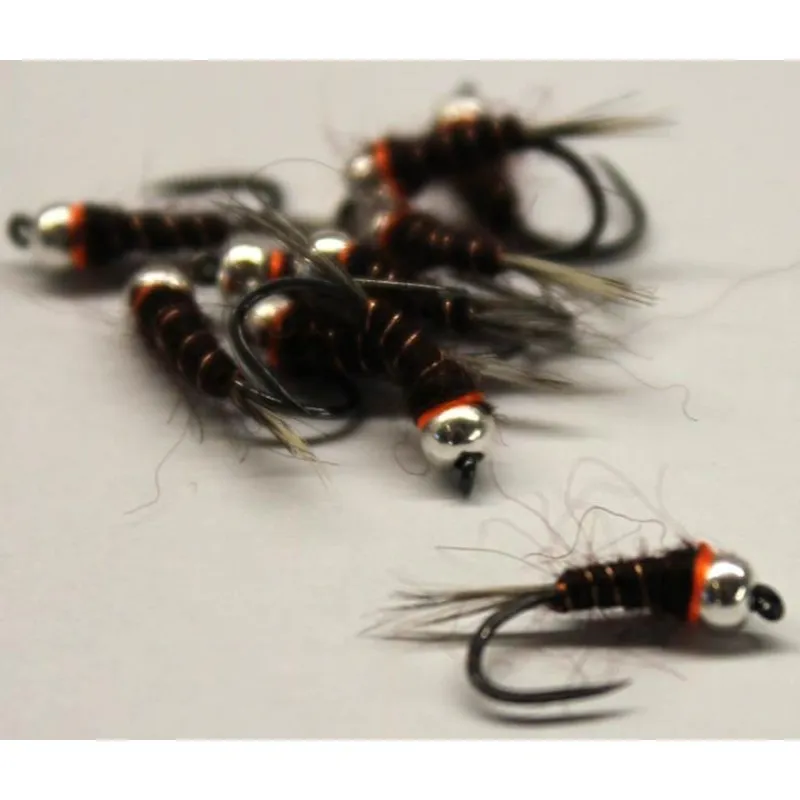 Vesuna Mouche Nymphe N°6 Bille Tungstene * Mouches