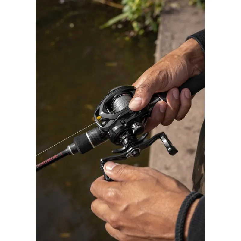 Zebco Moulinet Casting Demonic All Black Baitcaster 150 Lhw * Moulinets Carnassier