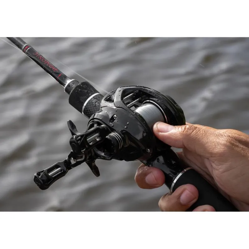 Zebco Moulinet Casting Demonic All Black Baitcaster 150 Lhw * Moulinets Carnassier