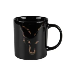Fox Mug Black & Camo Head Ceramic Mug * Bivouac