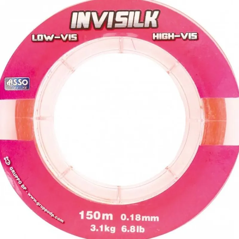 Asso Nylon Invisilk - Fluo Rose - 150M * Tresses - Fils - Bdl Mer