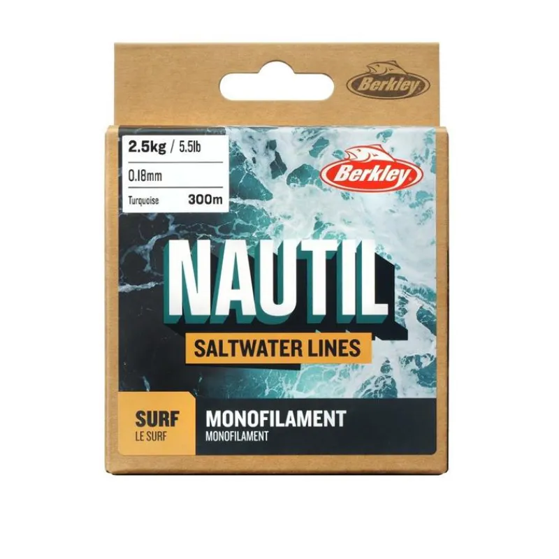 Berkley Nylon Nautil Surf Monofilament - 300M * Tresses - Fils - Bdl Mer